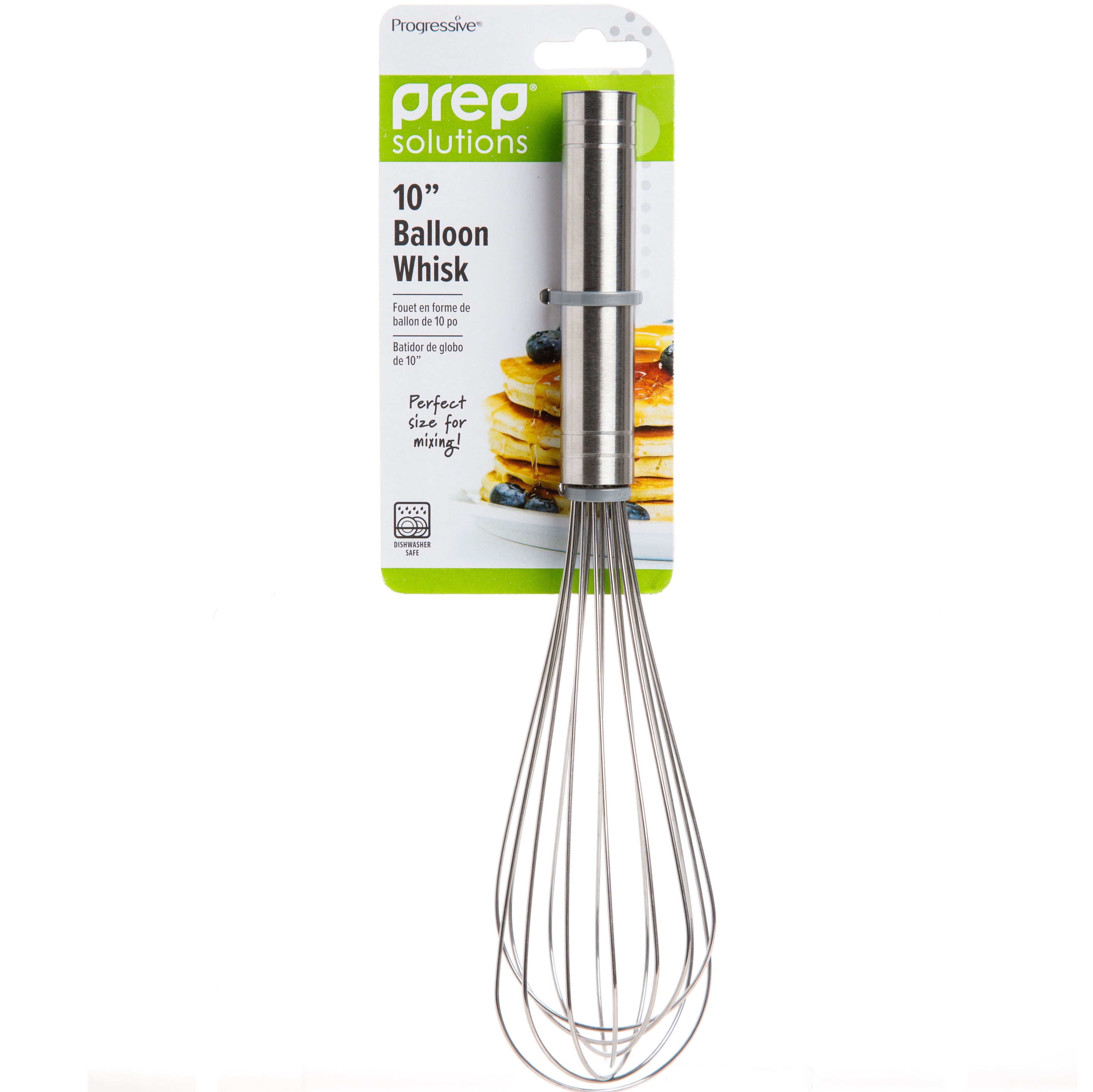 Premium Kitchen 10" Stainless Steel Balloon Whisk - Multi-Functional Manual Food Chopper & Slicer Detail