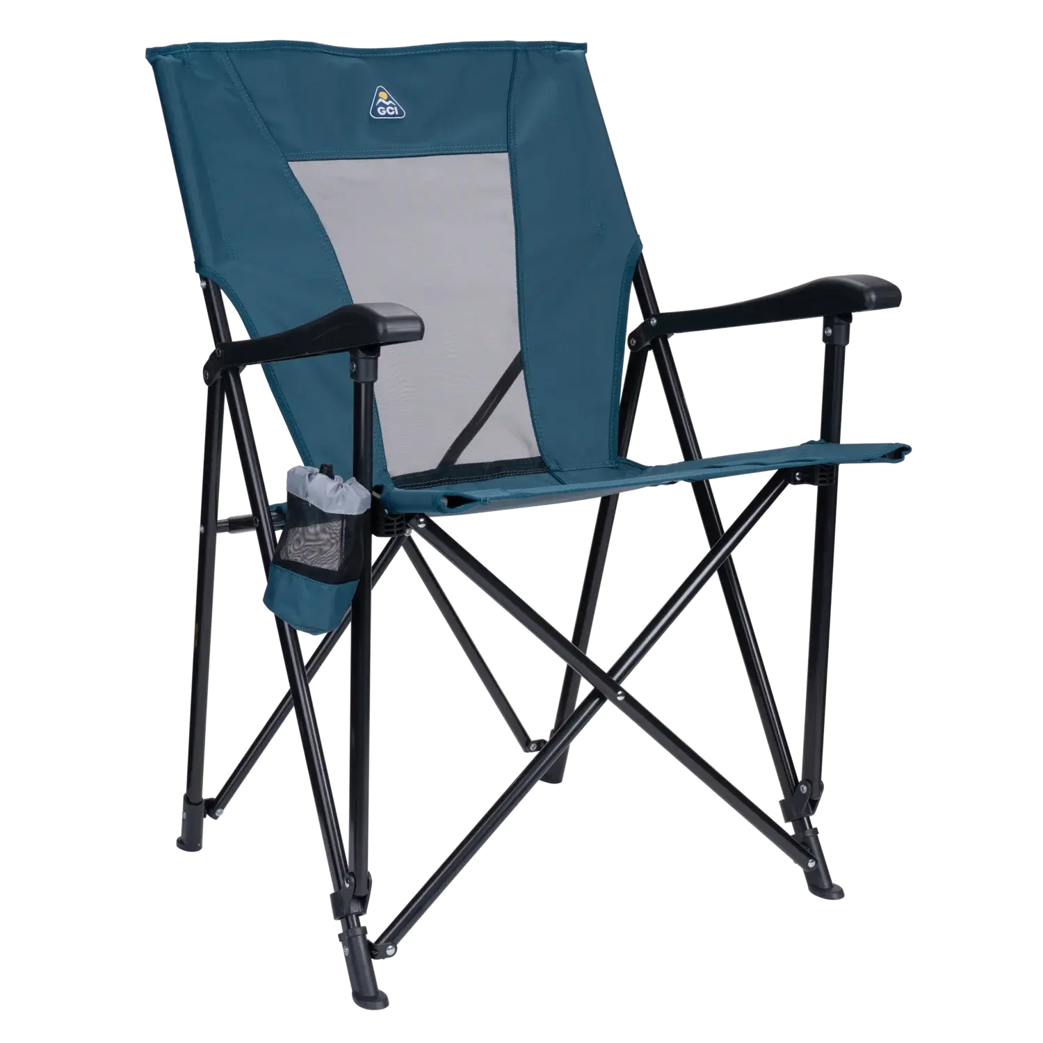 Ultra-Compact Eazy Chair - Choice 976 - Space-Saving Micro-Folding Chair for Backpacking - Teal