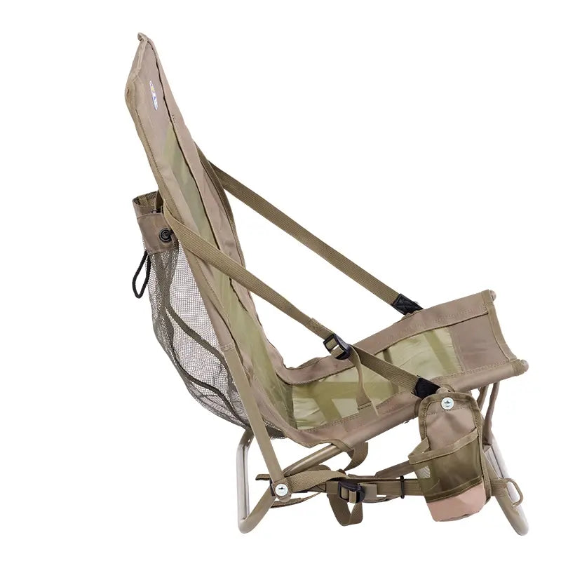 Rust-Resistant Aluminum Everywhere Chair 2 - Choice 656 - Portable Heavy-Duty Low Boy Chair for Ocean Side Detail