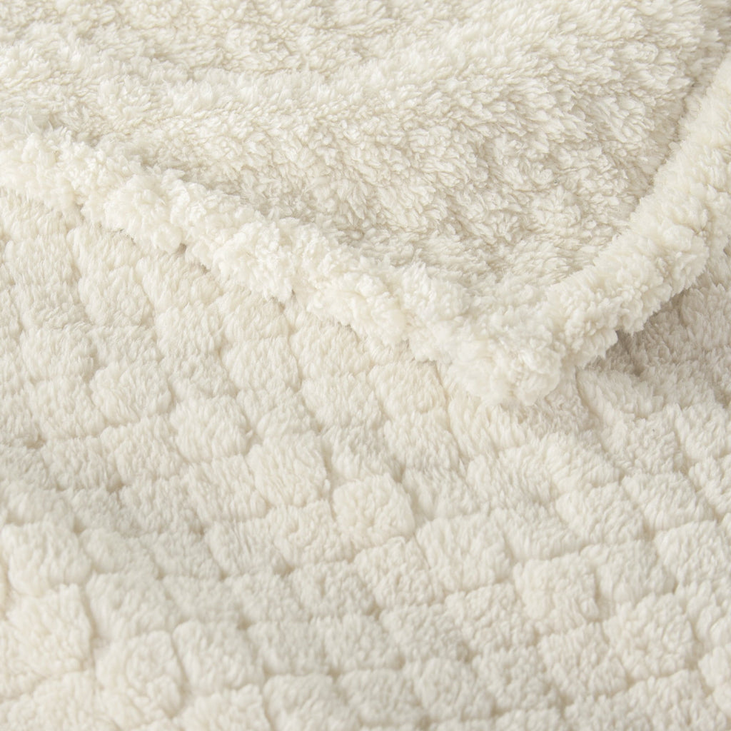 Super Soft Flannel Fleece Throw Blanket for Couch, Super Soft Jacquard Bed Blanket, Lightweight Fuzzy Warm for All Seasons, 50x60 Inches... - Luxury Knitted Decorative Throw Blanket with Fringes Detail