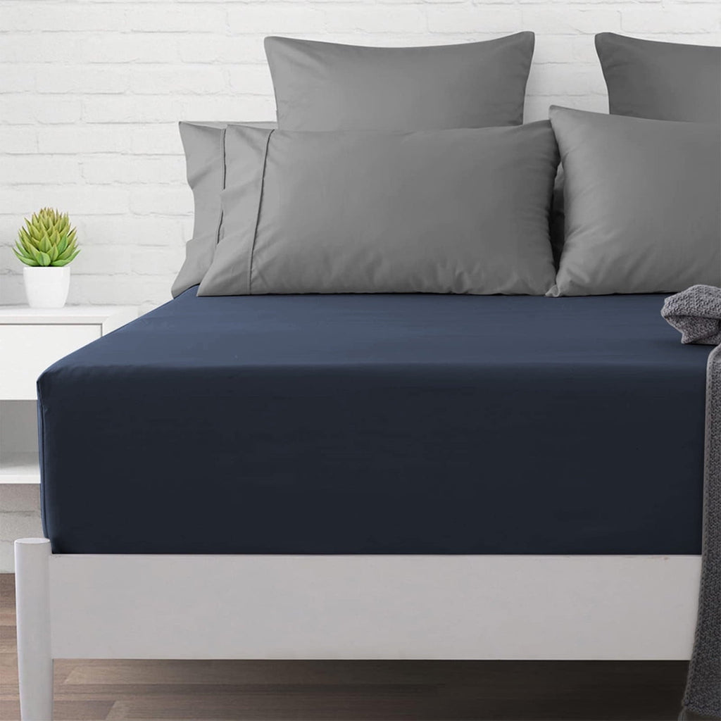 Ultra-Soft Bed Sheet, Queen Size - Deep Pocket Soft Wrinkle and Fade Resistant - Luxury Bed Sheet Set with Deep Pockets Detail