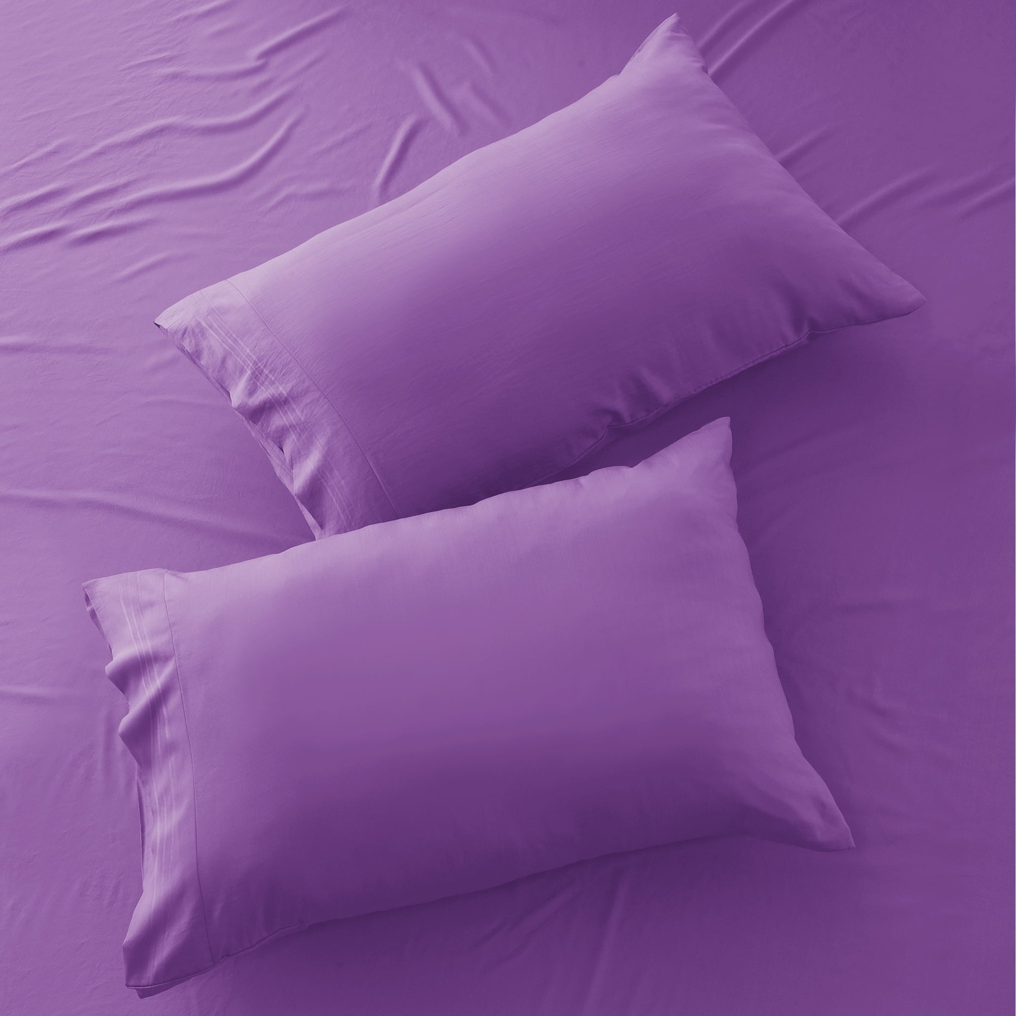 Premium Egyptian Cotton Queen Size Sheets Set Brushed Microfiber High GSM, 4 Piece Sheet Set Upto 16 Inches Deep Pocket Bedding Sheets & Pillow - Premium Ultra-Soft Pillowcase Pair for Sleeping Detail