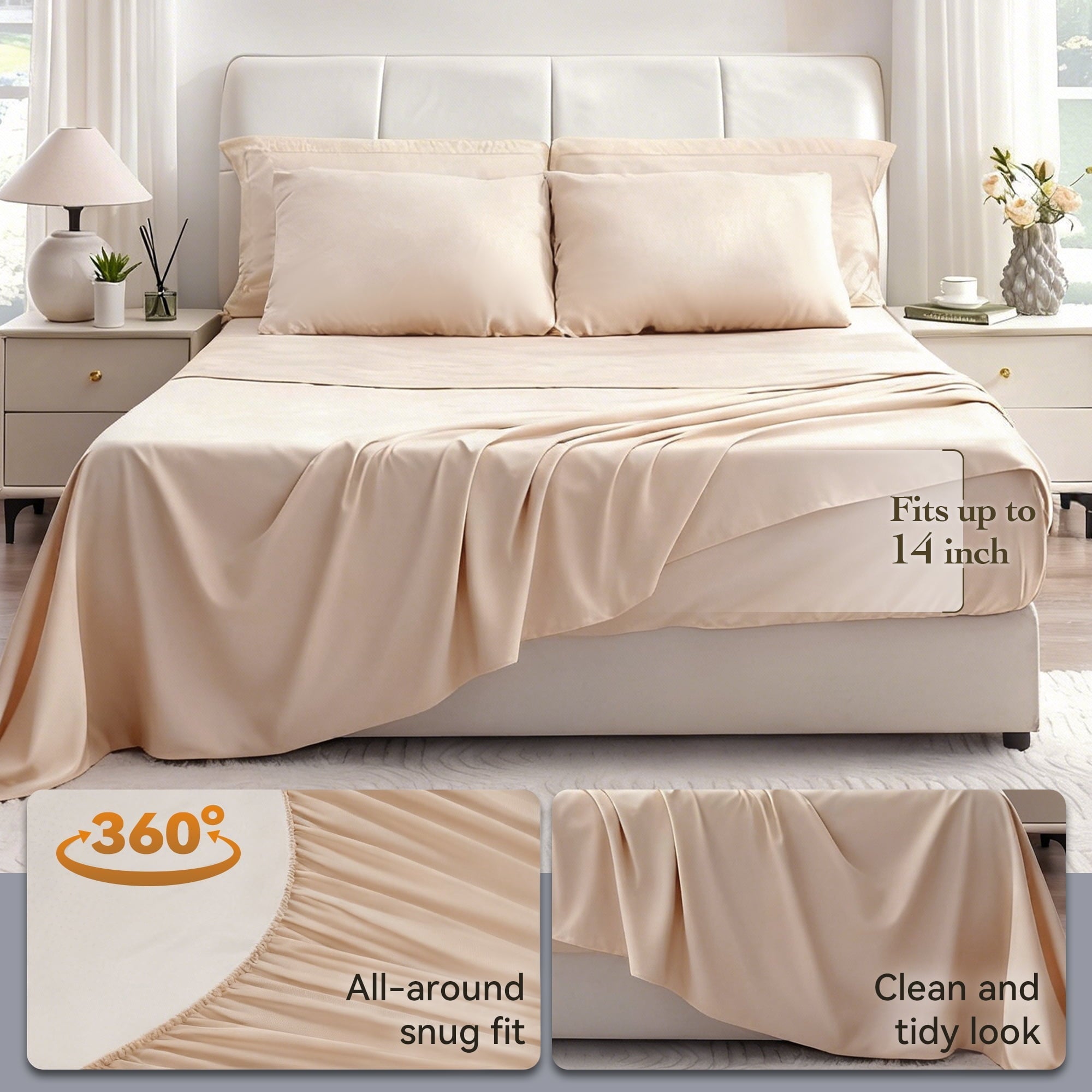 Luxurious Quilted Twin Comforter Set 5 Pieces,Bed in a Bag, Bedding Set with Comforter,Fitted Sheet,Flat Sheet,Pillowcase, All Season - Hypoallergenic Ultra-Fluffy Quilt for Winter Detail