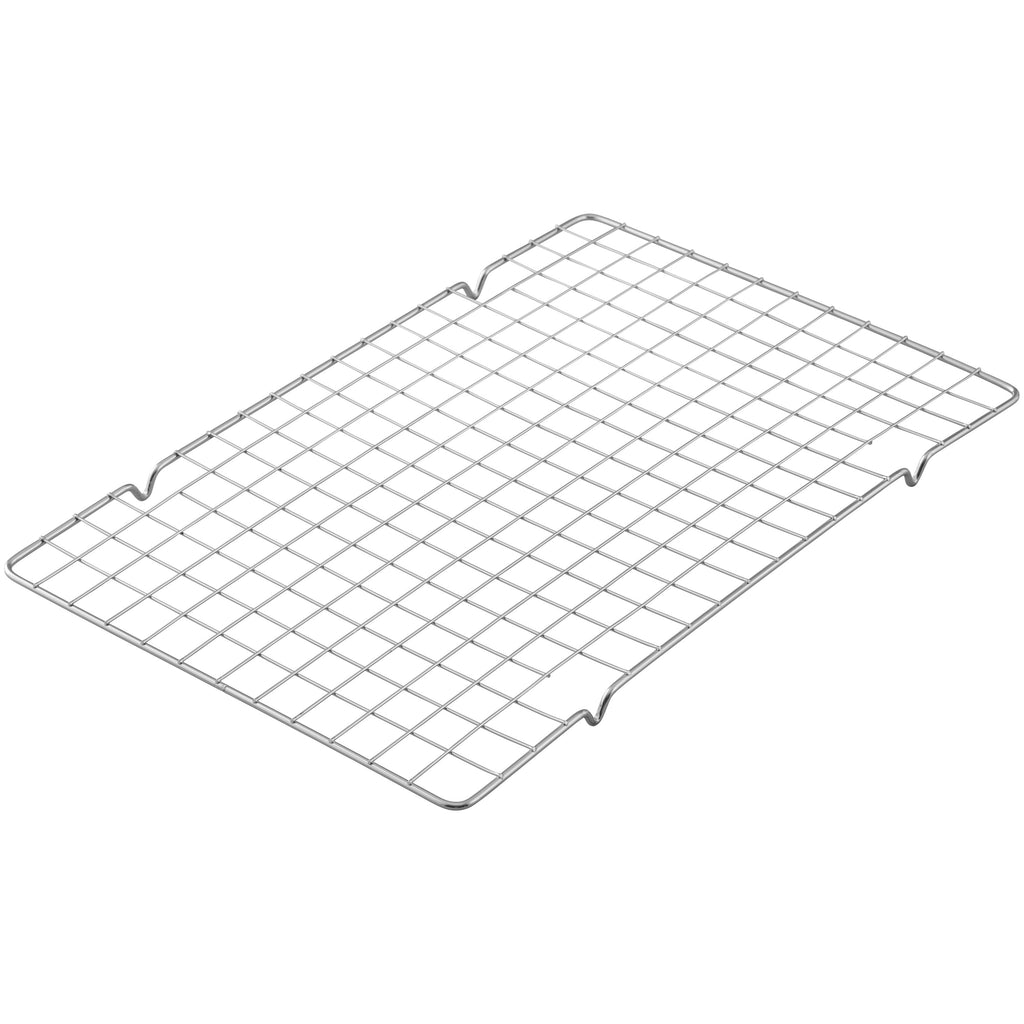 Time-Saving Everyday Chrome-Plated Cooling Grid, 10 x 16 in., Rectangular, Packaging May Vary - Kitchen Gadget Tool for Quick Food Prep Detail