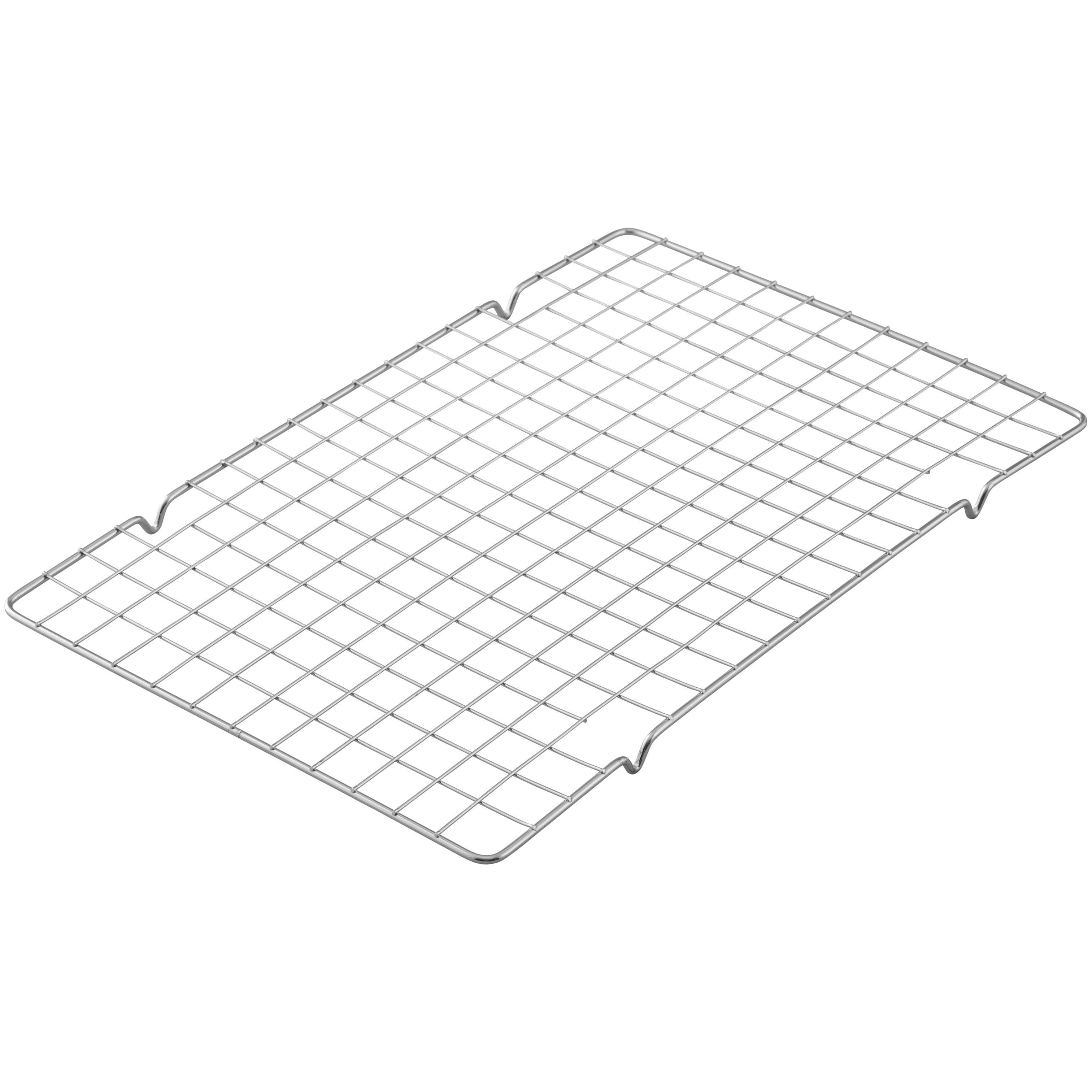 Time-Saving Everyday Chrome-Plated Cooling Grid, 10 x 16 in., Rectangular, Packaging May Vary - Kitchen Gadget Tool for Quick Food Prep Detail