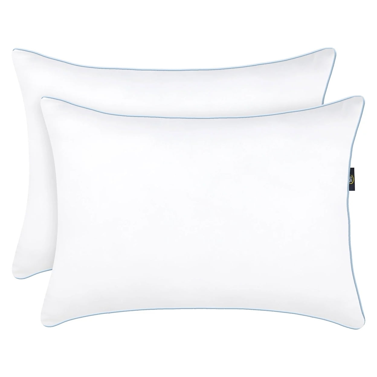Fluffy Shredded Comfy Sleep Eco-Friendly Bed Pillow Standard/Queen (2 Pk) - Ergonomic Memory Foam Pillow for Neck Pain Support Detail
