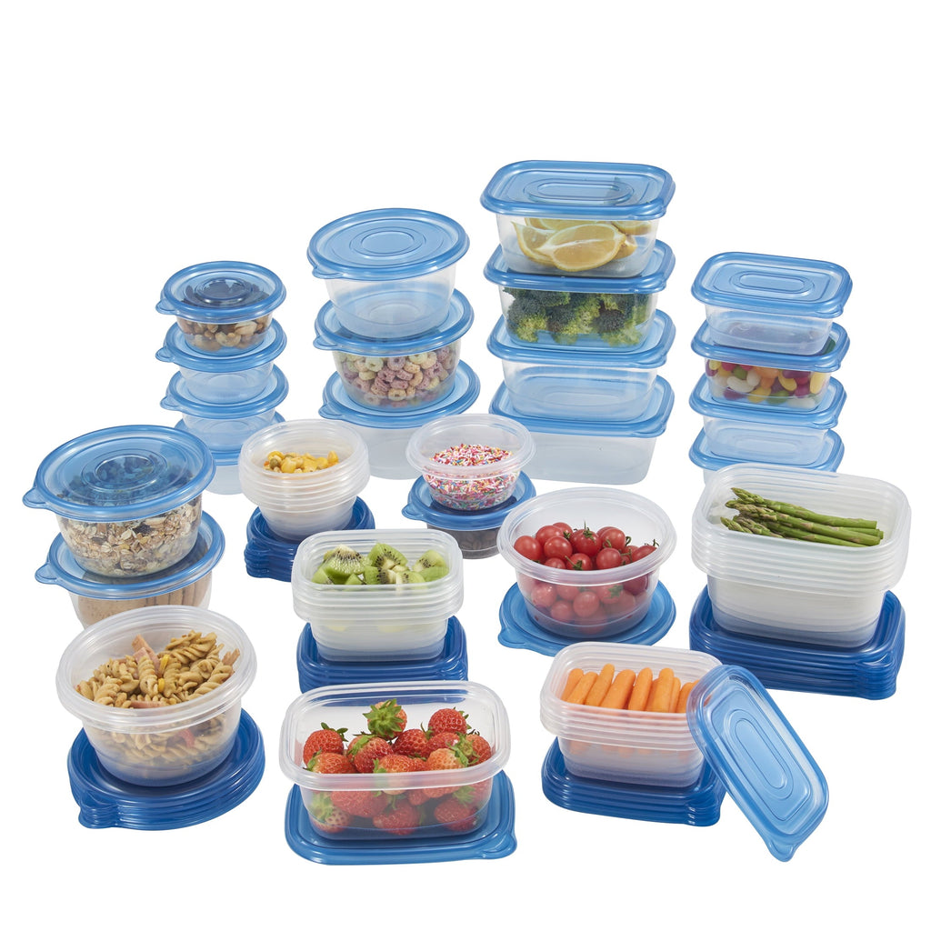 Deliciously Squishy 92pc Plastic Food Storage Container set, Ideal Use for Refrigeration Storage and Organization,... - Squishy Dohnut Sweet Treat Shaped Stress Toy Detail