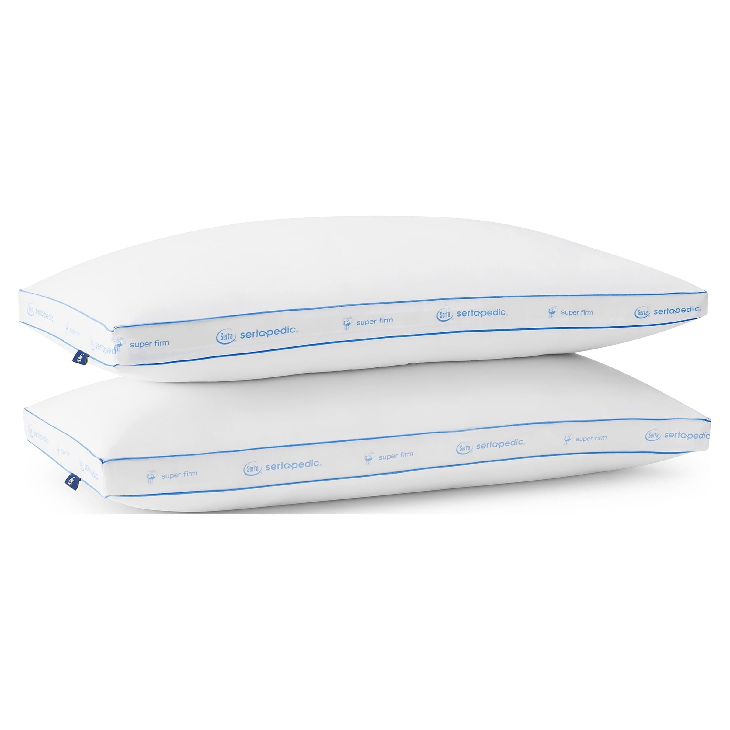 Ergonomic Memory Foam pedic Extra Firm Bed Pillow, King, 2 Pack, Hypoallergenic - Hotel Quality Plush Sleeping Pillows Detail