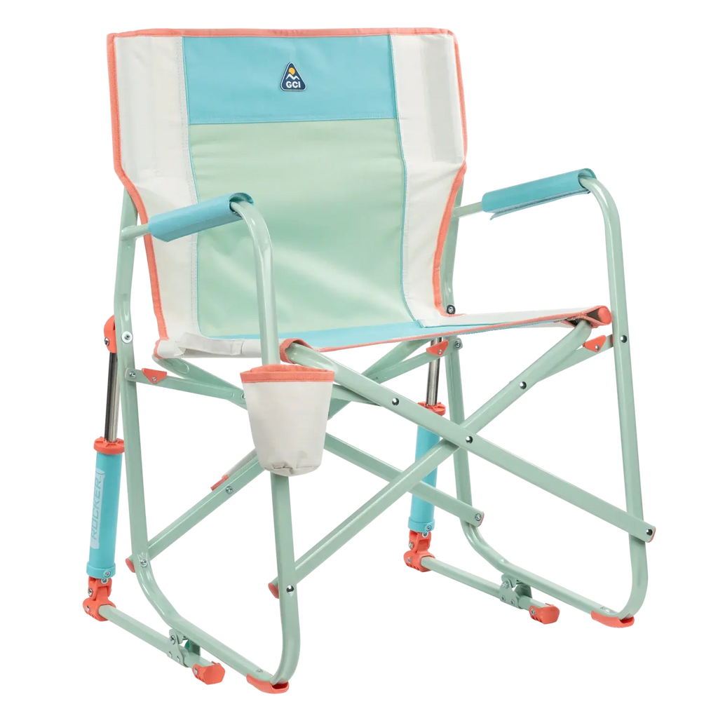 Smooth Motion Freestyle Rocker - Choice 711 - RoadTrip Rocker Smooth Motion Camp Chair - Ivory