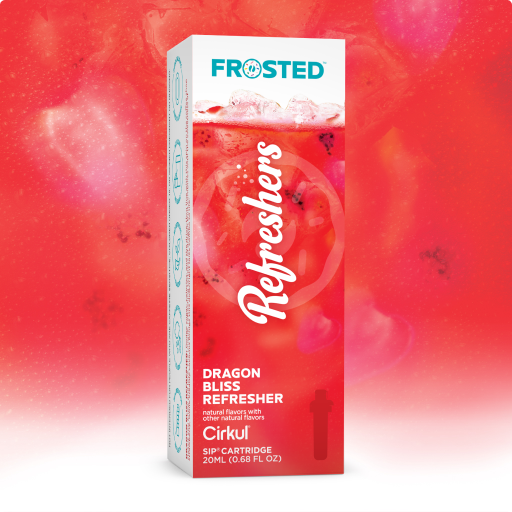 Sugar-Free Frosted Dragon Bliss Refresher 3YSL - Vitamin-Infused Natural Refreshing Flavor Core - Default Title