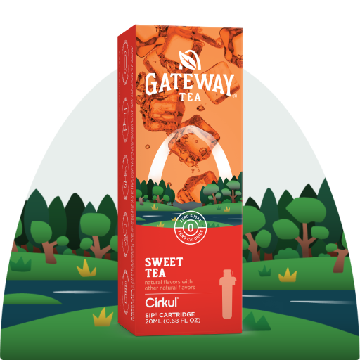 Vitamin-Infused Gateway Sweet Tea ZMX1 - Sugar-Free Fruit Flavor Cartridge Refill - Default Title