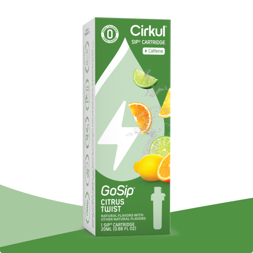 Sugar-Free GoSip Citrus Twist V1LS - Vitamin-Infused Natural Refreshing Flavor Core - Default Title
