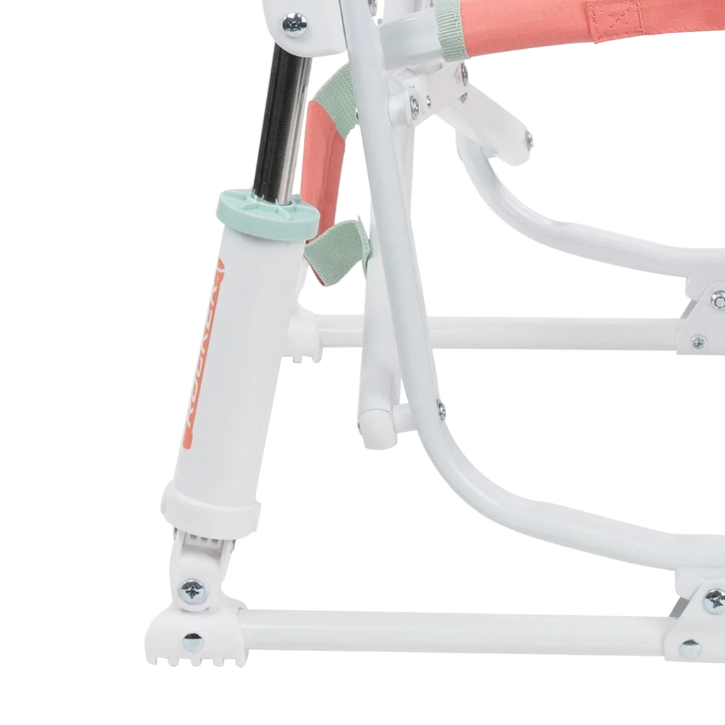 Patented Spring-Action Grab & Go Rocker - Choice 551 - Heavy-Duty Kickback Rocker with Beverage Holder Detail