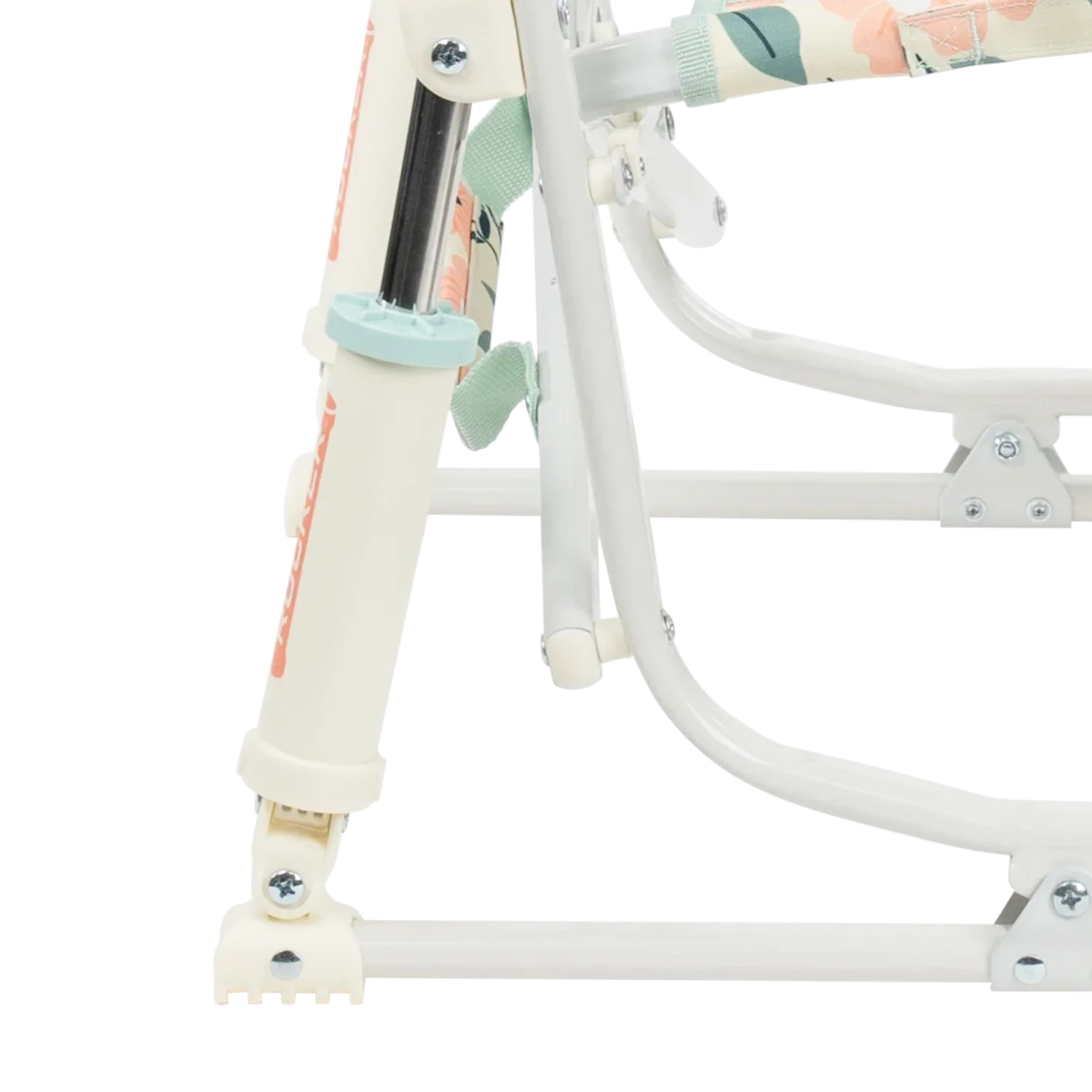 Patented Spring-Action Grab & Go Rocker - Choice 551 - Heavy-Duty Kickback Rocker with Beverage Holder Detail