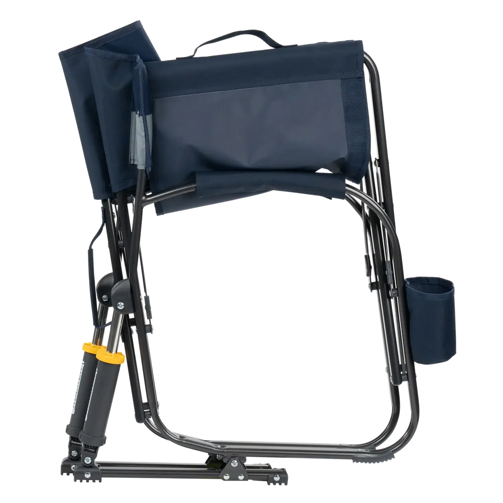 Patented Spring-Action Grab & Go Rocker - Choice 551 - Heavy-Duty Kickback Rocker with Beverage Holder Detail