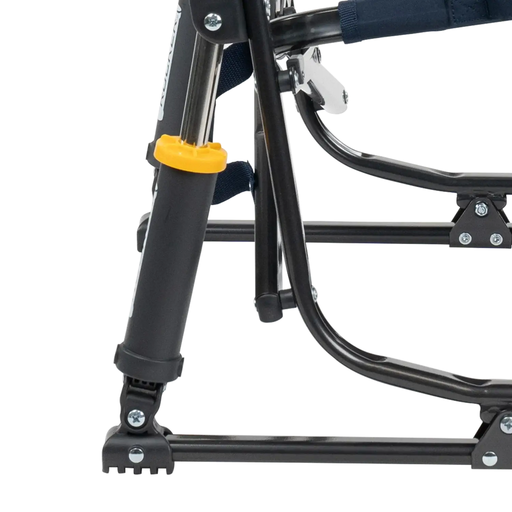 Patented Spring-Action Grab & Go Rocker - Choice 551 - Heavy-Duty Kickback Rocker with Beverage Holder Detail