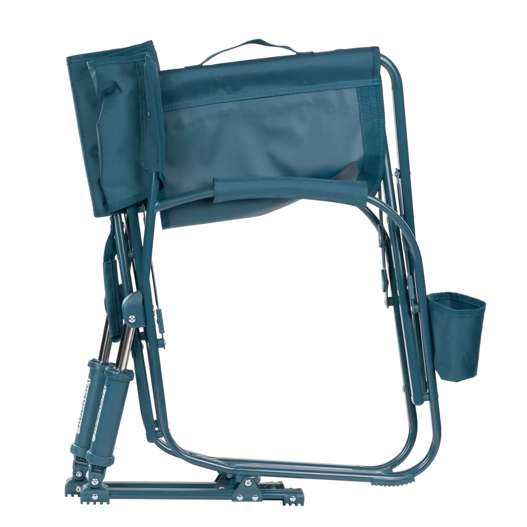 Patented Spring-Action Grab & Go Rocker - Choice 551 - Heavy-Duty Kickback Rocker with Beverage Holder Detail