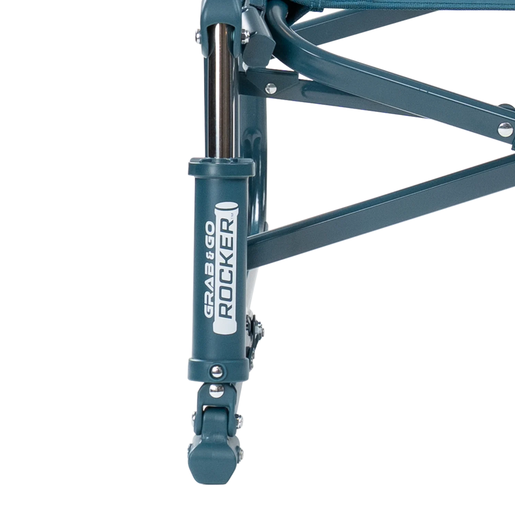 Patented Spring-Action Grab & Go Rocker - Choice 551 - Heavy-Duty Kickback Rocker with Beverage Holder Detail
