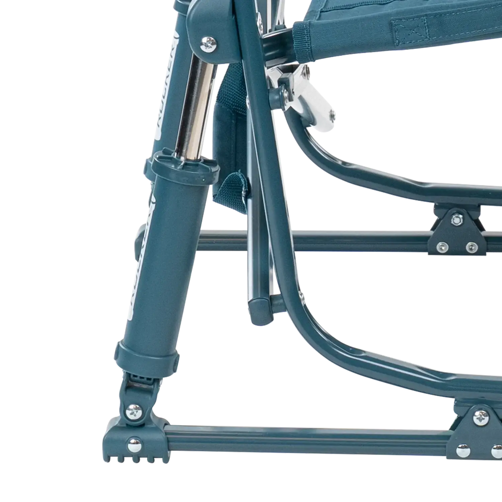 Patented Spring-Action Grab & Go Rocker - Choice 551 - Heavy-Duty Kickback Rocker with Beverage Holder Detail