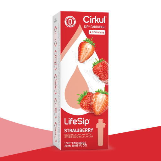 Zero-Calorie LifeSip Strawberry ZNZ2 - Vitamin-Infused Natural Refreshing Flavor Core - Default Title