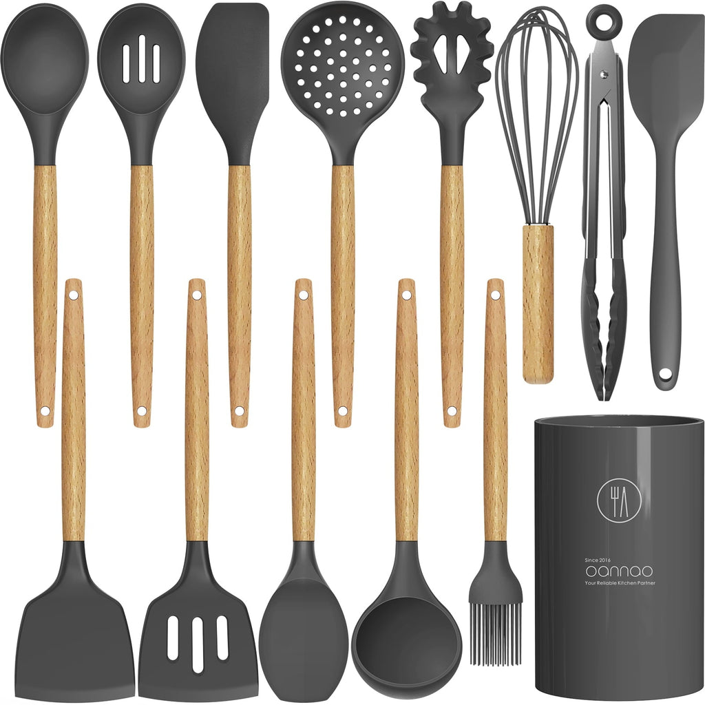 Heavy Duty Silicone Cooking Utensils Set - 446°F Heat Resistant Silicone Kitchen Utensils for Cooking,Kitchen Utensil Spatula Se... - Heavy Duty Stainless Steel Kitchen Shears - Default Title
