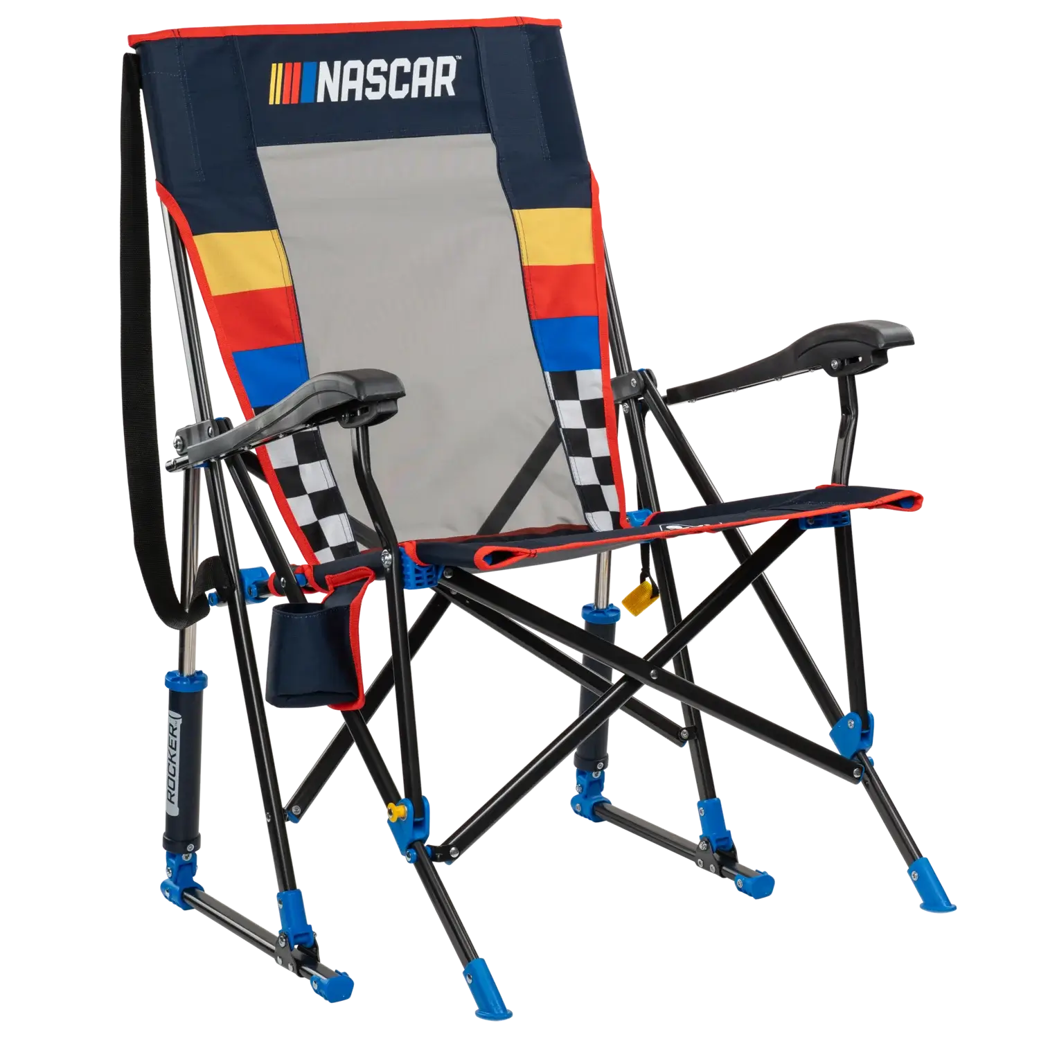 Patented Spring-Action RoadTrip Rocker - NASCAR For Him - Choice 453 - Patented Spring-Action Rocking Chair for Camping - Default Title