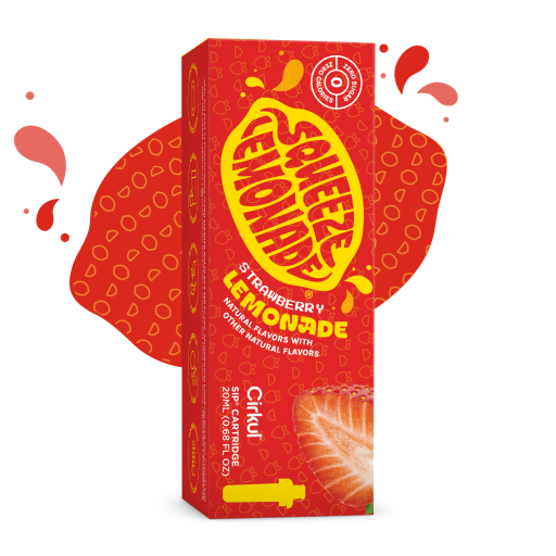 Refreshing Electrolyte Squeeze Strawberry Lemonade 8PNR - Vitamin-Infused Natural Refreshing Flavor Core - Default Title