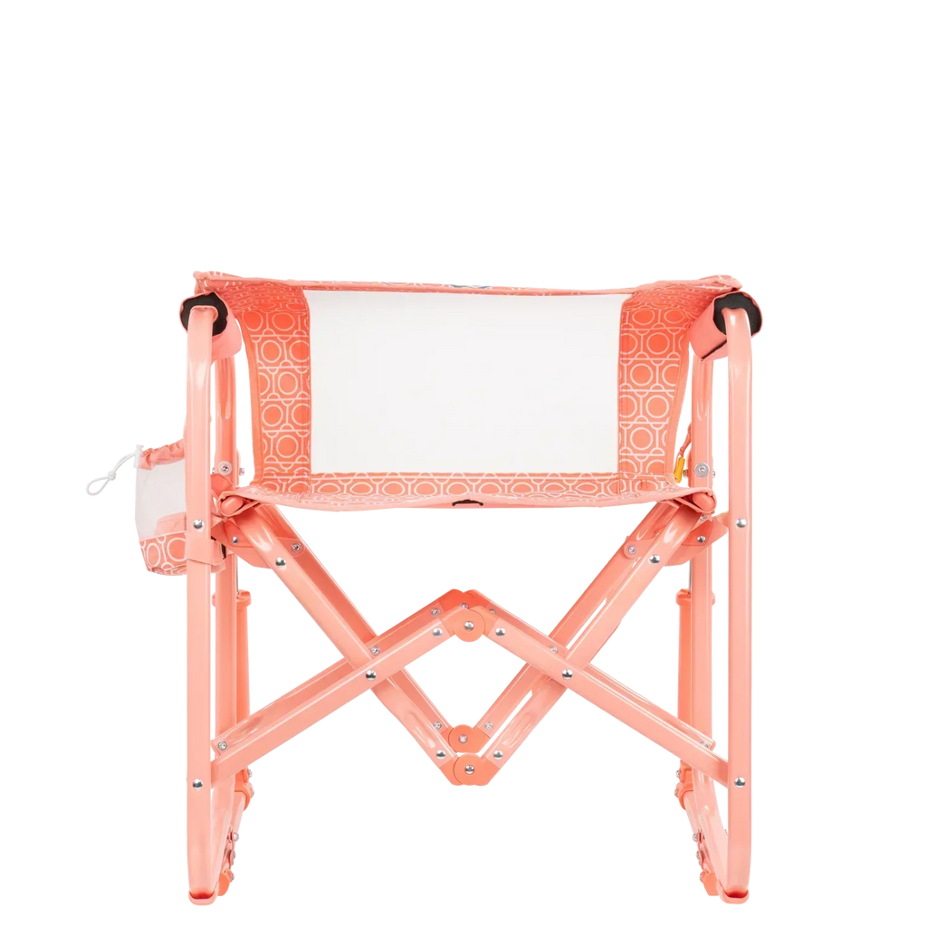 Patented Spring-Action Stowaway Rocker - Choice 794 - Heavy-Duty Kickback Rocker with Beverage Holder Detail