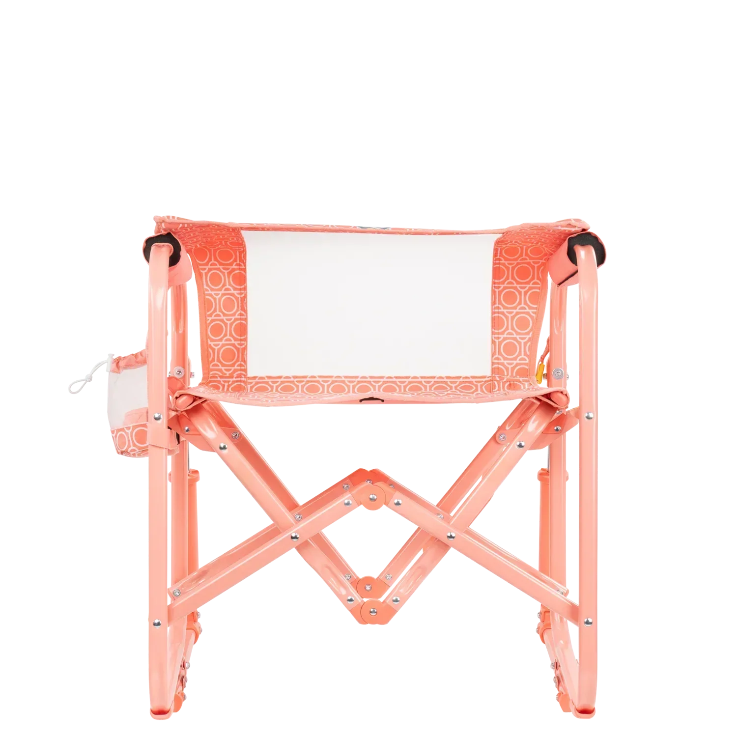 Patented Spring-Action Stowaway Rocker - Choice 794 - Heavy-Duty Kickback Rocker with Beverage Holder Detail