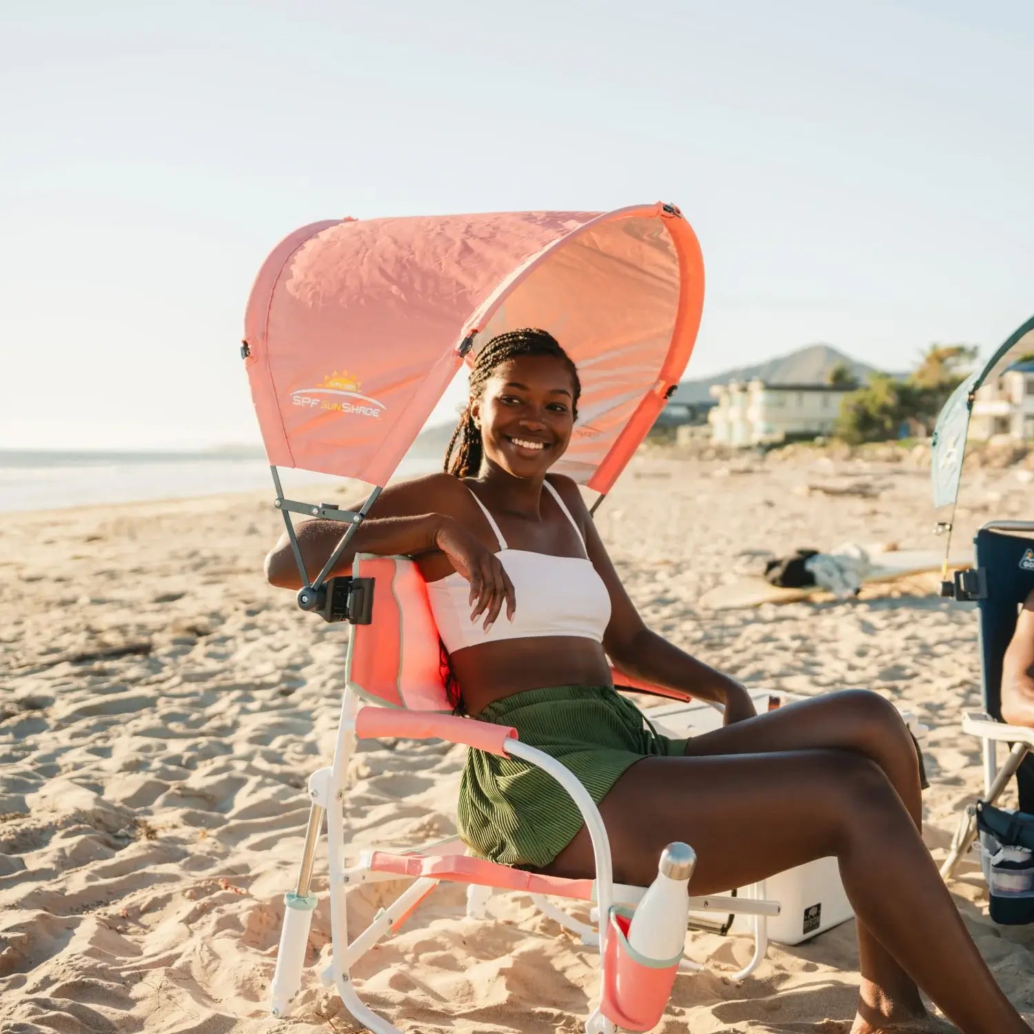 Portable Canopy SunShade Accessory - Choice 361 - Portable Beach Canopy with Adjustable Shade Angle Detail