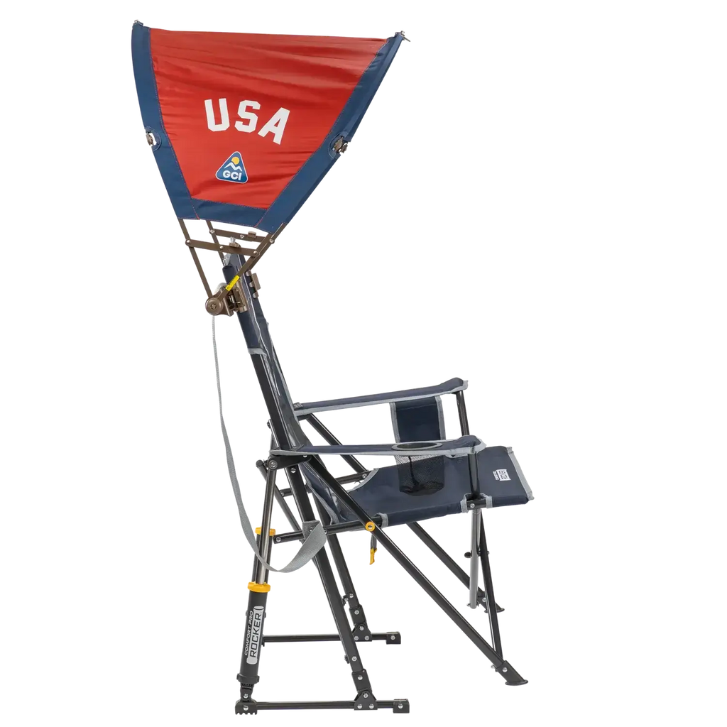 Heavy Duty SunShade Accessory - USA Anniversary Deluxe - Choice 917 - Portable Beach Canopy with Adjustable Shade Angle Detail