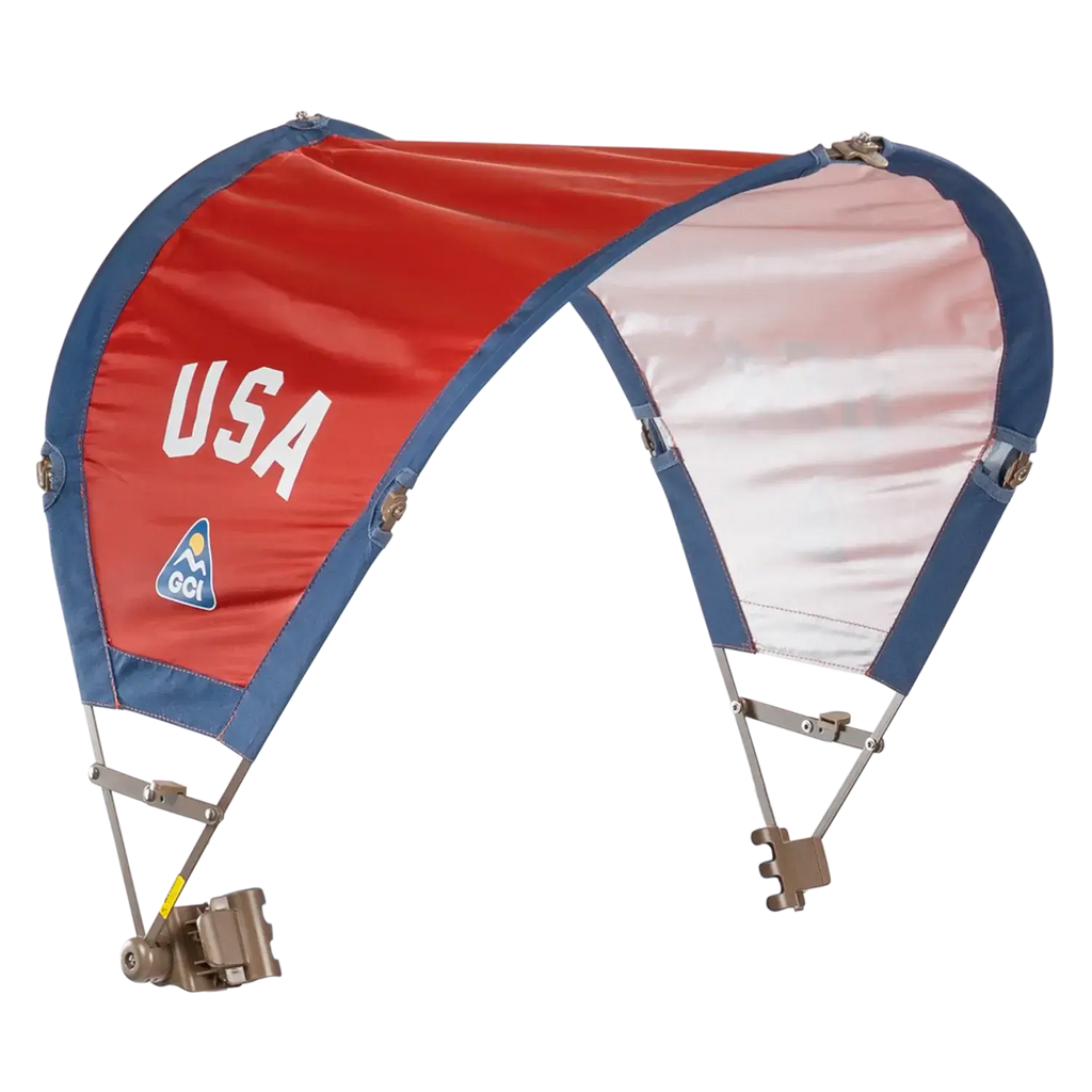 Heavy Duty SunShade Accessory - USA Anniversary Deluxe - Choice 917 - Portable Beach Canopy with Adjustable Shade Angle - Default Title