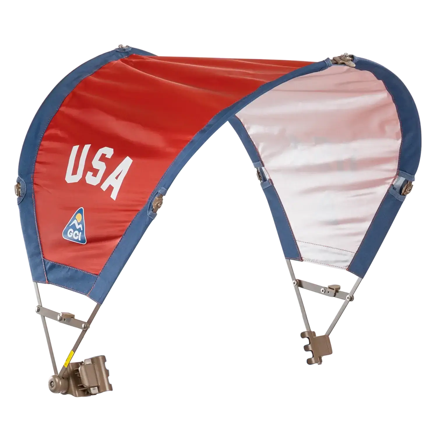 Heavy Duty SunShade Accessory - USA Anniversary Deluxe - Choice 917 - Portable Beach Canopy with Adjustable Shade Angle - Default Title