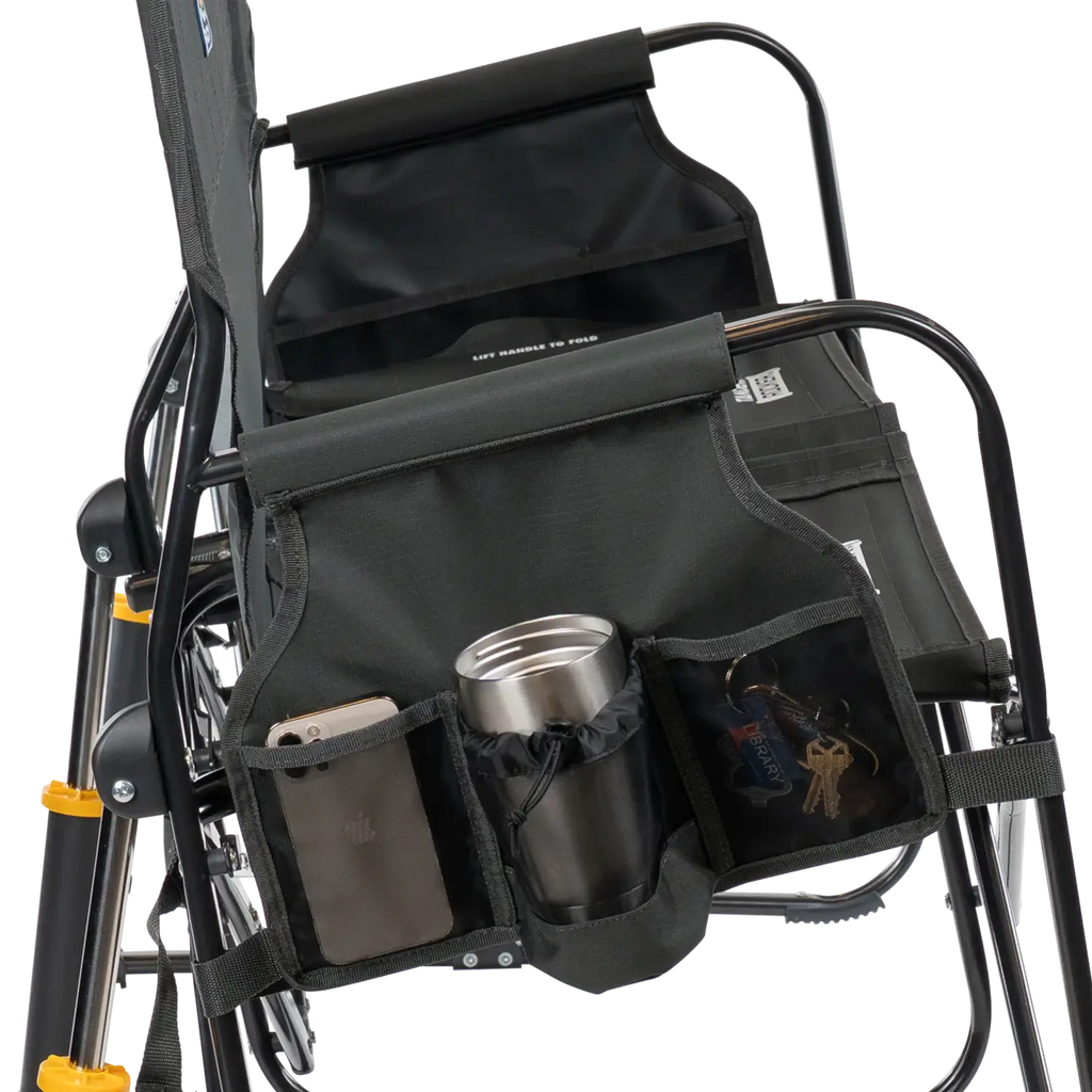 Premium All-Weather Tandem Rocker - Choice 227 - Patented Spring-Action Rocking Chair for Camping Detail