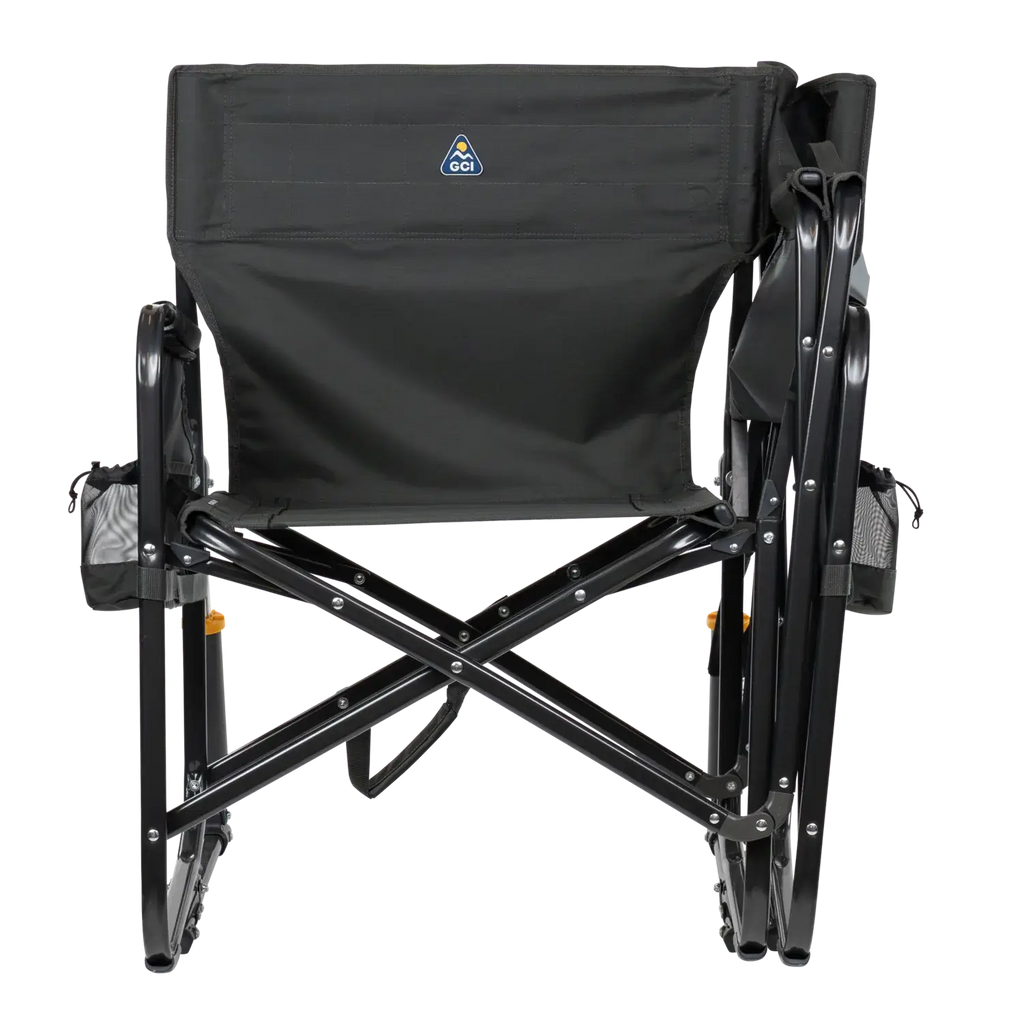 Premium All-Weather Tandem Rocker - Choice 227 - Patented Spring-Action Rocking Chair for Camping Detail
